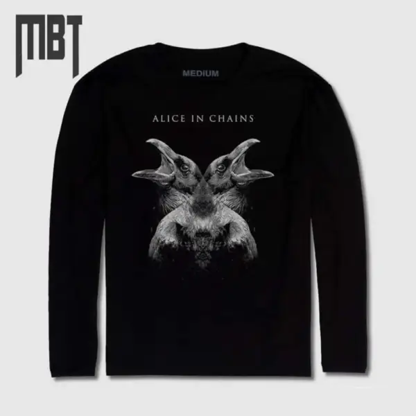 Alice In Chains Band Long Sleeve T-Shirt, Alice In Chains Long Sleeve Tee-Shirt #1
