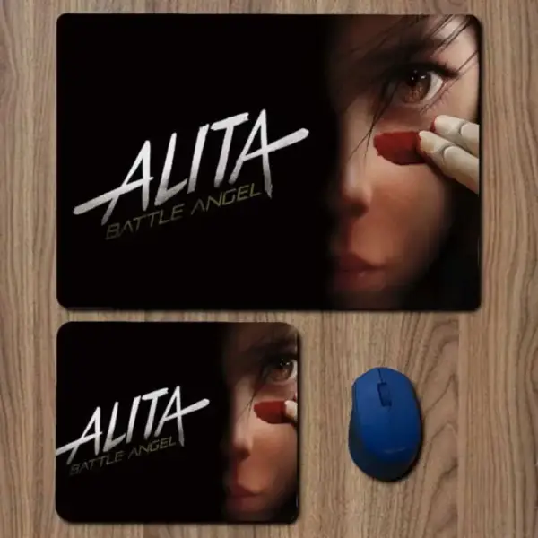 Alita Battle Angel Mouse Pad, Alita Battle Angel Movie Large Mousepad for Gamers