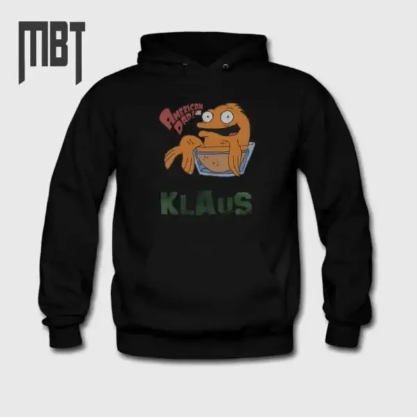 American Dad Hoodie, Klaus The Fish Cartoon Hooded Sweatshirt