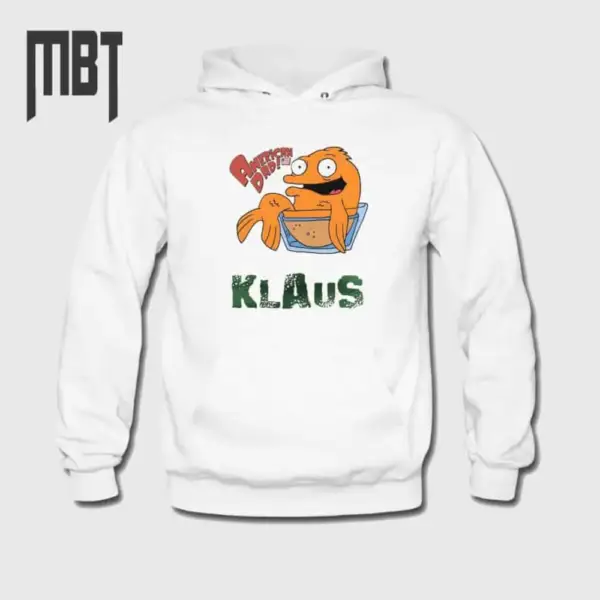 American Dad Hoodie, Klaus The Fish Cartoon Hooded Sweatshirt
