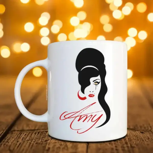 Amy Winehouse Mug, Amy Winehouse Coffee Mug