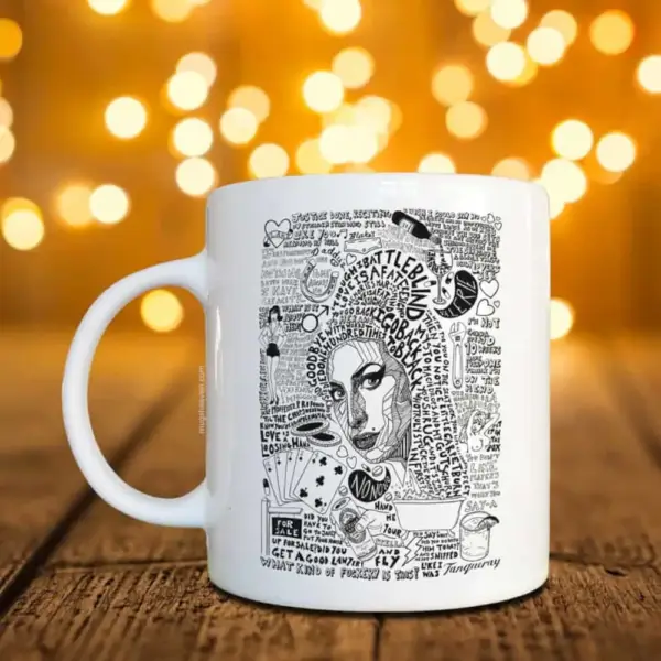 Amy Winehouse Mug, Amy Winehouse Coffee Mug