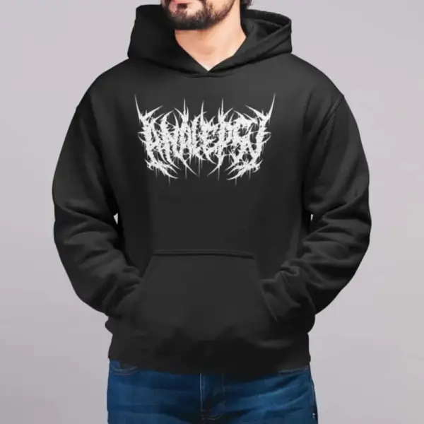 Analepsy Logo Hoodie, Brutal Death Metal Merch