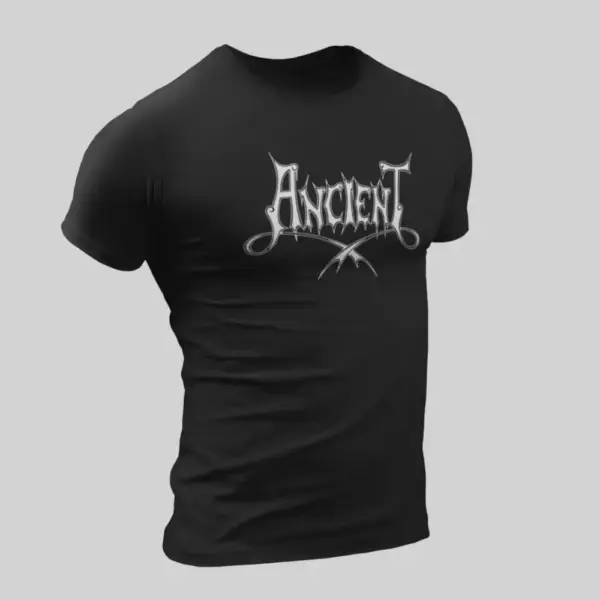 Ancient T-Shirt, Ancient Logo Black T-Shirt
