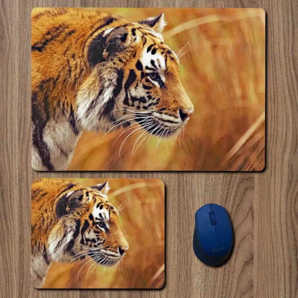 Animal Bengal Tiger Mouse Pad, Animal Bengal Tiger Large Mousepad for Gamers