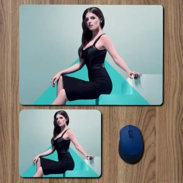 Anna Kendrick Mouse Pad, Anna Kendrick Large Mousepad for Gamers