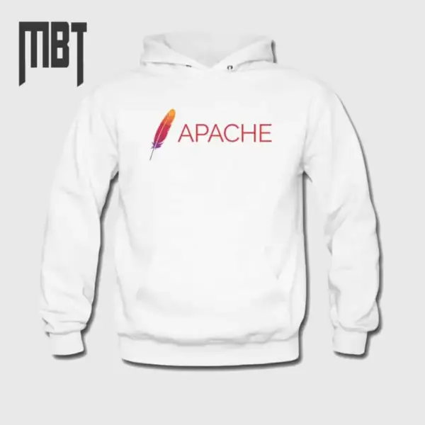 Apache Hoodie, Apache Logo Hooded Sweatshirt