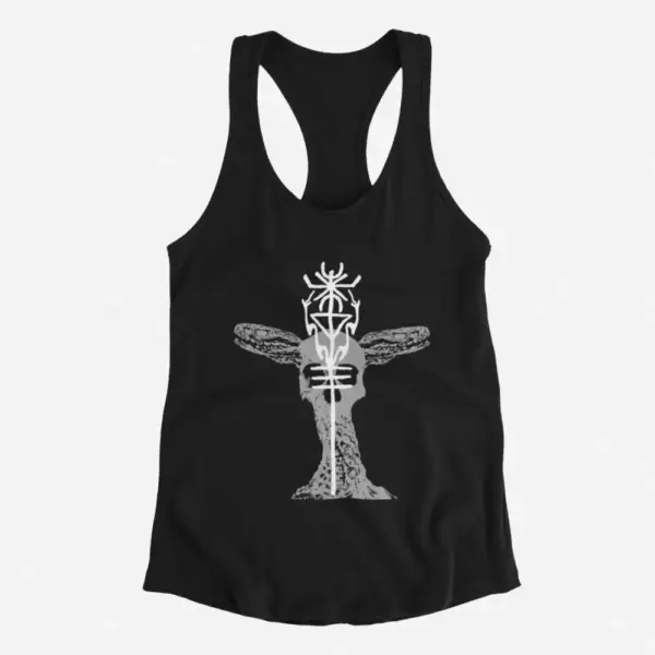 Arckanum Tank Top, Arckanum Den Förstfödde Black Tank Top, Black Metal Merchandise
