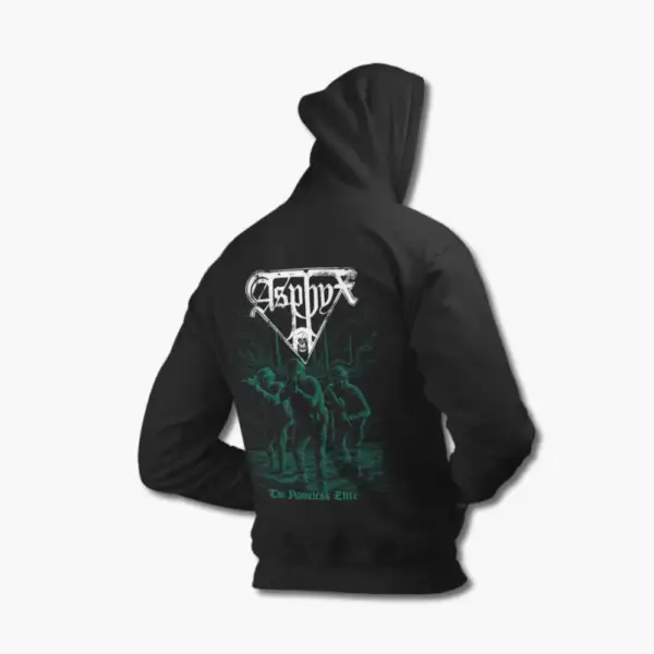 Asphyx Hoodie, Asphyx The Nameless Elite Black Hoodie - Image 2