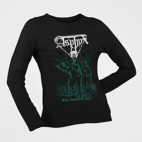 Asphyx Longsleeve T-Shirt, Asphyx The Nameless Elite Black Long Sleeve - Image 2