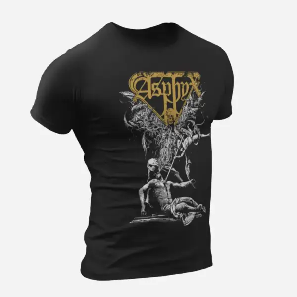 Asphyx T-Shirt, Asphyx Artwork Black T-Shirt