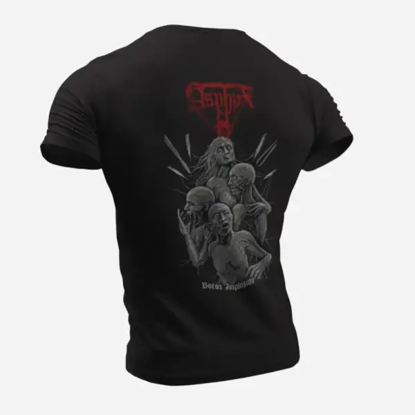 Asphyx T-Shirt, Asphyx Botox Implosion Black T-Shirt - Image 2