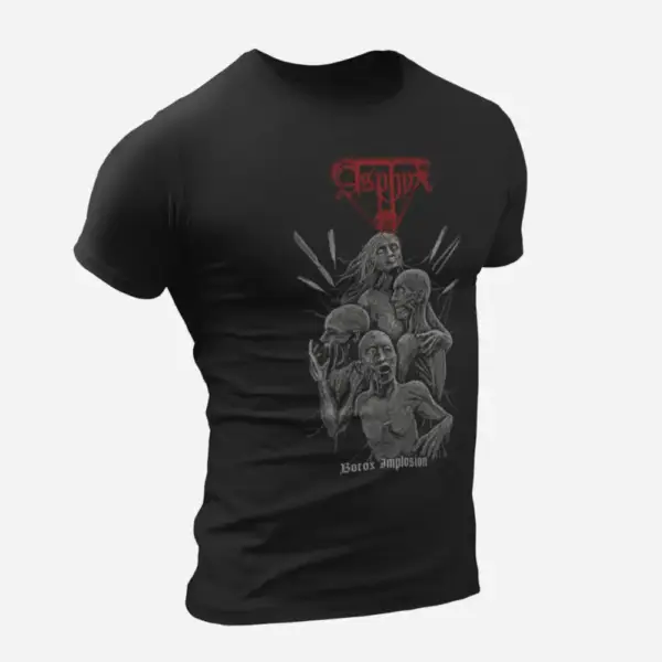 Asphyx T-Shirt, Asphyx Botox Implosion Black T-Shirt