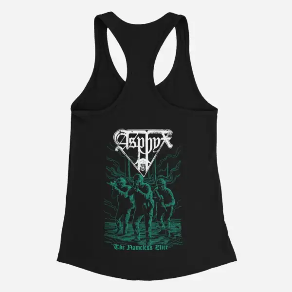 Asphyx Tank Top, Asphyx The Nameless Elite Black Tank Top - Image 2