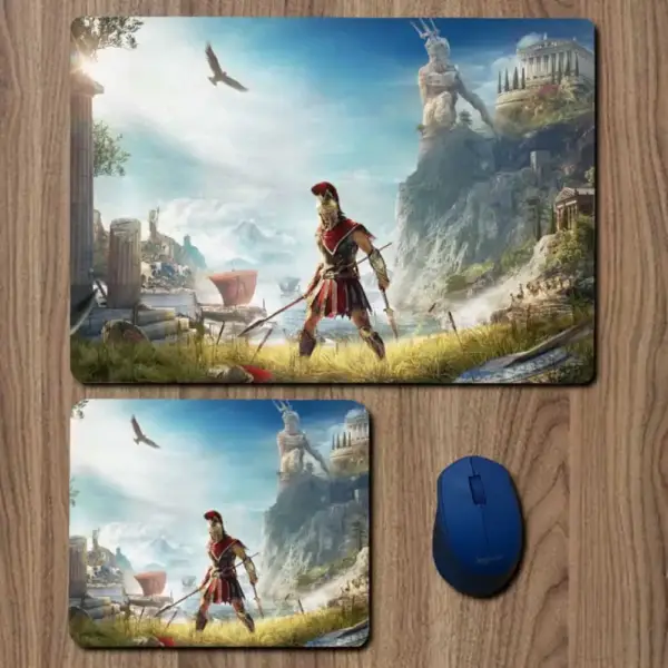 Assassin's Creed Odyssey Mouse Pad, Assassin's Creed Odyssey Game Large Mousepad for Gamers