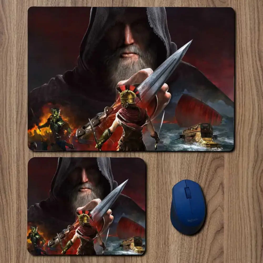 Assassin's Creed Odyssey Mouse Pad, Assassin's Creed Odyssey Game Large Mousepad for Gamers