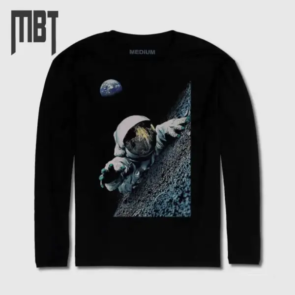 Astronot Long Sleeve T-Shirt , Astronot Lost In Space Long Sleeve Tee-Shirt #2