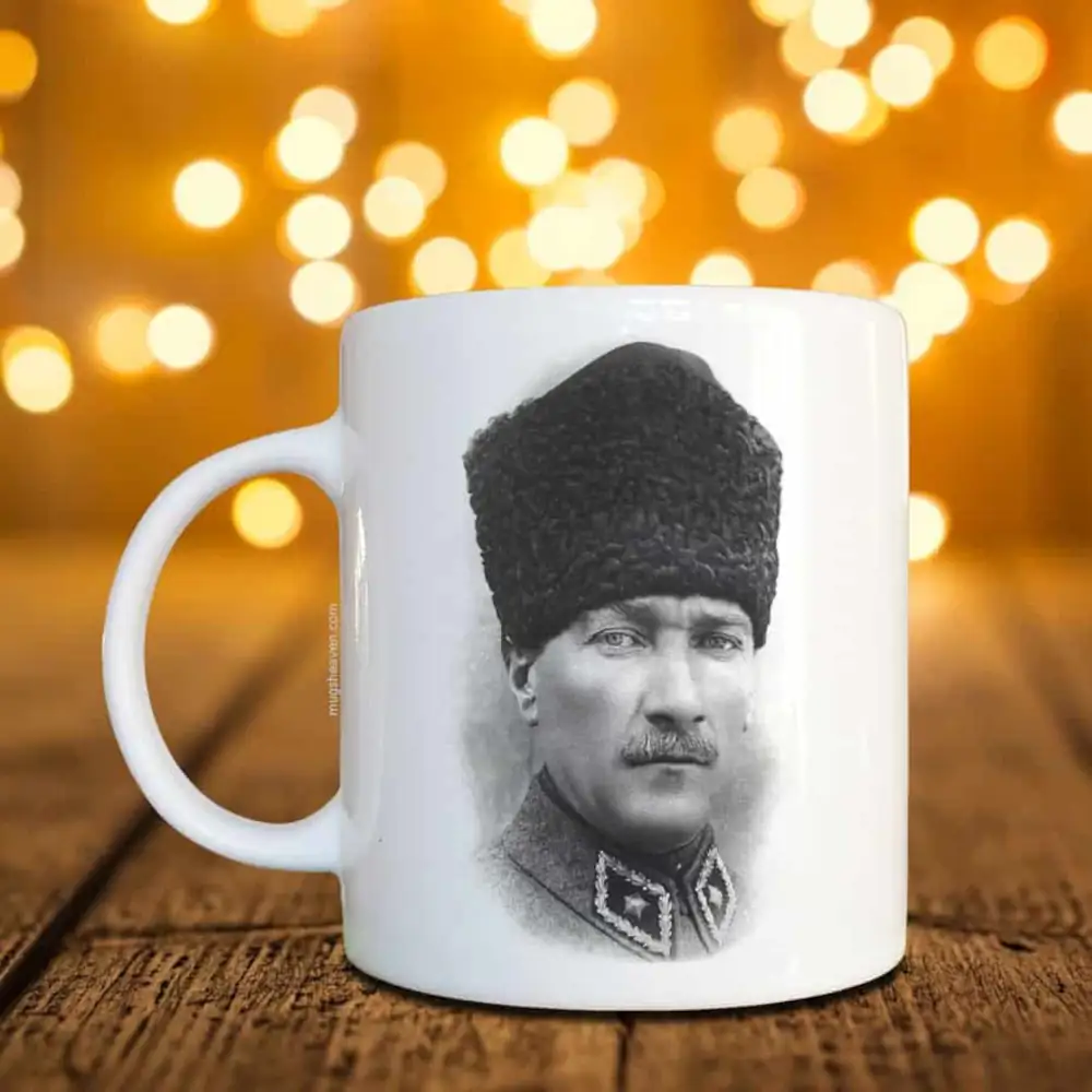 Ataturk Mug, Ataturk Signed Coffee Mug