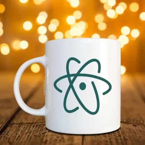 Atom Mug, Atom Sign Coffee Mug