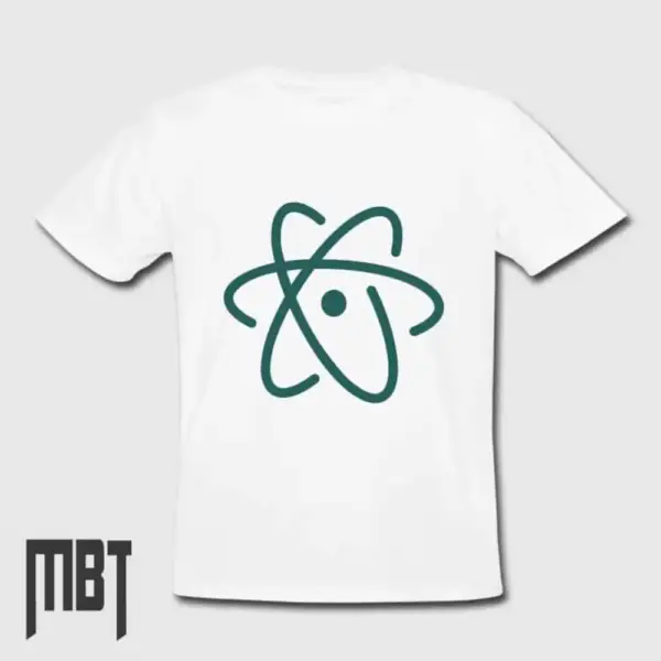 Atom T-Shirt, Atom Symbol Tee-Shirt