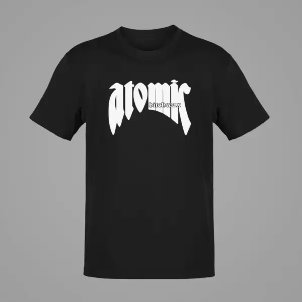 Atomic Bitchwax T-Shirt, Atomic Bitchwax Logo Black T-Shirt