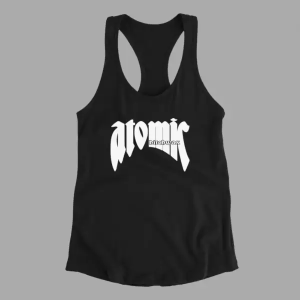 Atomic Bitchwax Tank Top, Atomic Bitchwax Logo Black Athlete