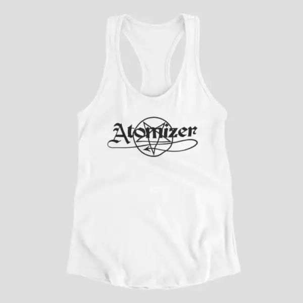 Atomizer Tank Top, Atomizer Logo White Athlete