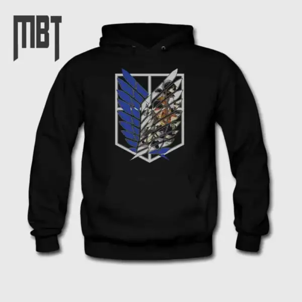 Attack on Titan Hoodie, Attack on Titan Anime Hooded Sweatshirt