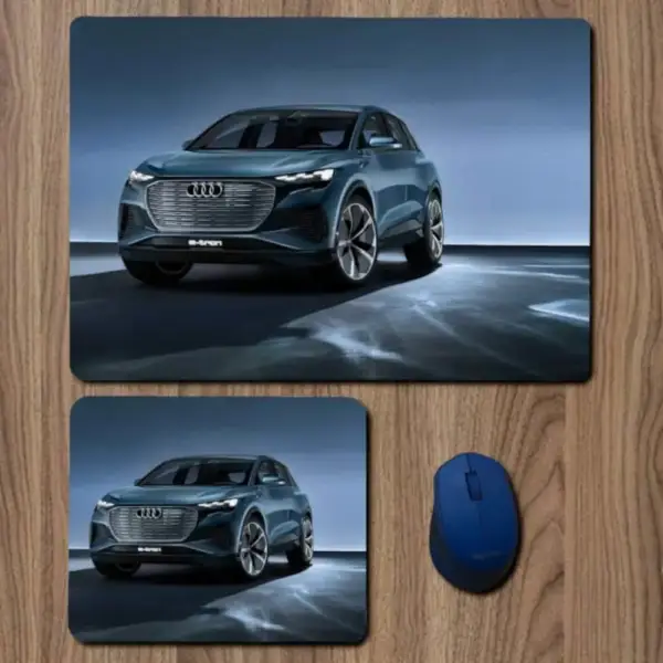 Audi Mouse Pad, Audi Q4 E-Tron Large Mousepad for Gamers
