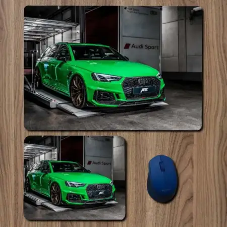 Audi Mouse Pad, Audi RS4 Large Mousepad for Gamers