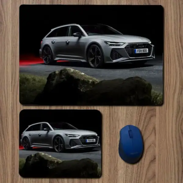 Audi Mouse Pad, Audi RS6 Avant Large Mousepad for Gamers