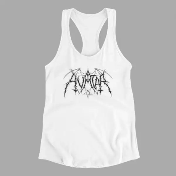 Avatar Tank Top, Avatar Logo White Athlete