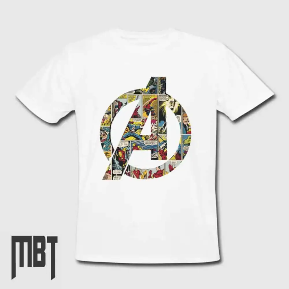 Avengers T-Shirt, Avengers Logo Tee-Shirt #3