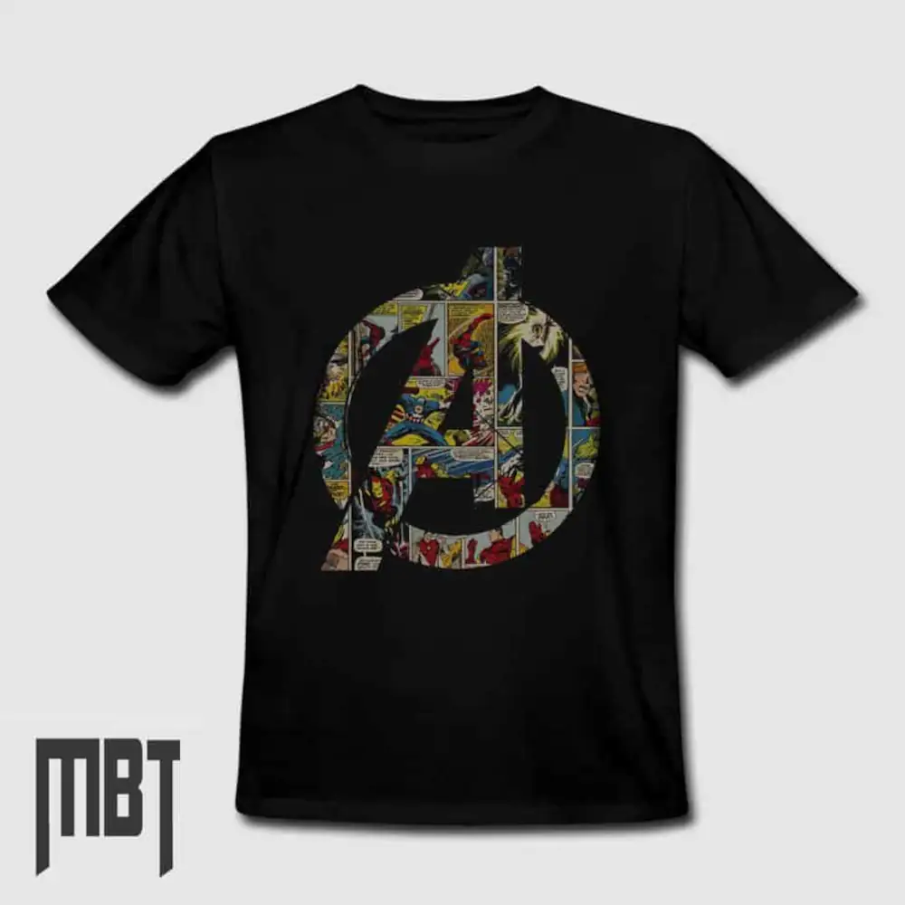 Avengers T-Shirt, Avengers Logo Tee-Shirt #3