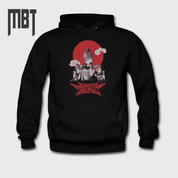 Baby Metal Hoodie, Girl Metal Hooded Sweatshirt