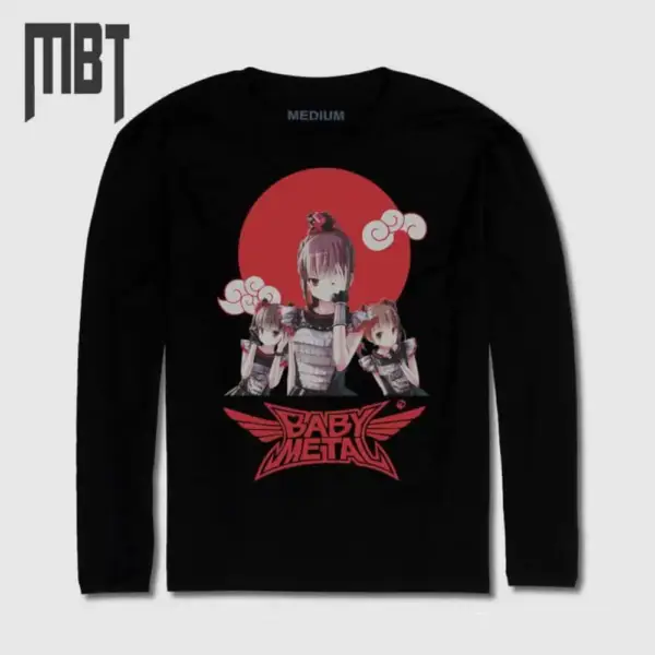 Baby Metal Long Sleeve T-Shirt, Girl Metal Long Sleeve Tee-Shirt
