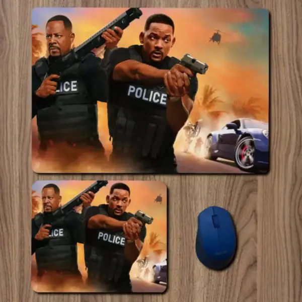 Bad Boys for Life Mouse Pad, Bad Boys for Life Movie Large Mousepad for Gamers