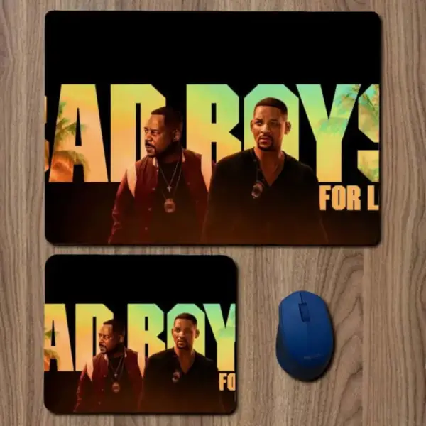 Bad Boys for Life Mouse Pad, Bad Boys for Life Movie Large Mousepad for Gamers
