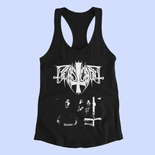 Beastcraft Tank Top, Beastcraft Artwork Black Tank Top Shirt, Black Metal Merchandise
