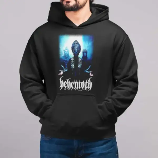 Behemoth Hoodie, Behemoth Ilyayd Artwork Hooded Sweatshirt - Image 2