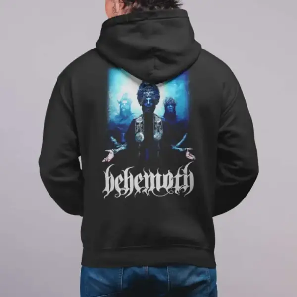 Behemoth Hoodie, Behemoth Ilyayd Artwork Hooded Sweatshirt - Image 3
