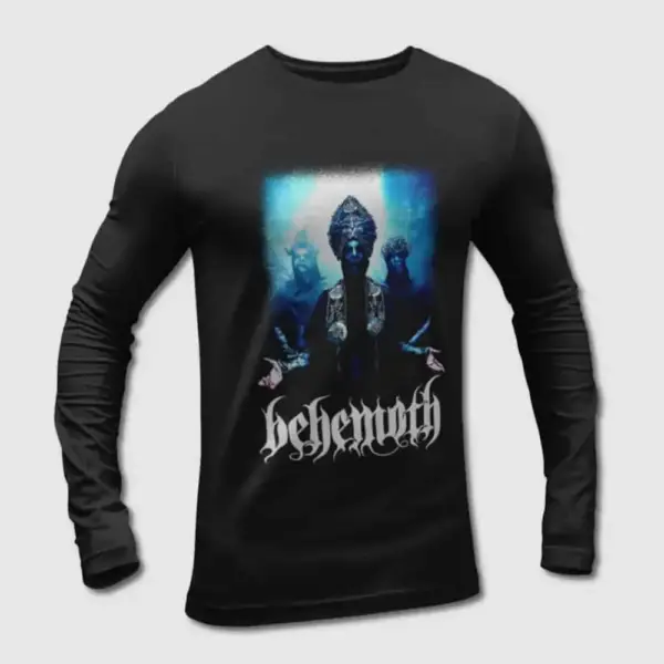 Behemoth Long Sleeve T-Shirt, Behemoth Ilyayd Artwork Long Sleeve Tee-Shirt
