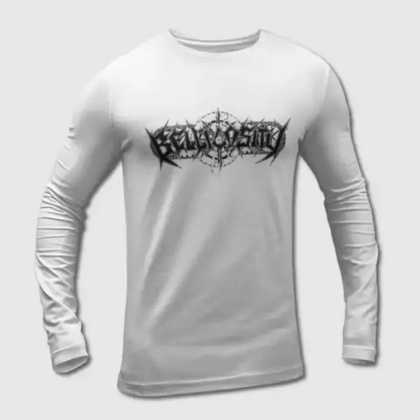 Bellicosity Long Sleeve T-Shirt, Bellicosity Logo Long Sleeve Tee-Shirt