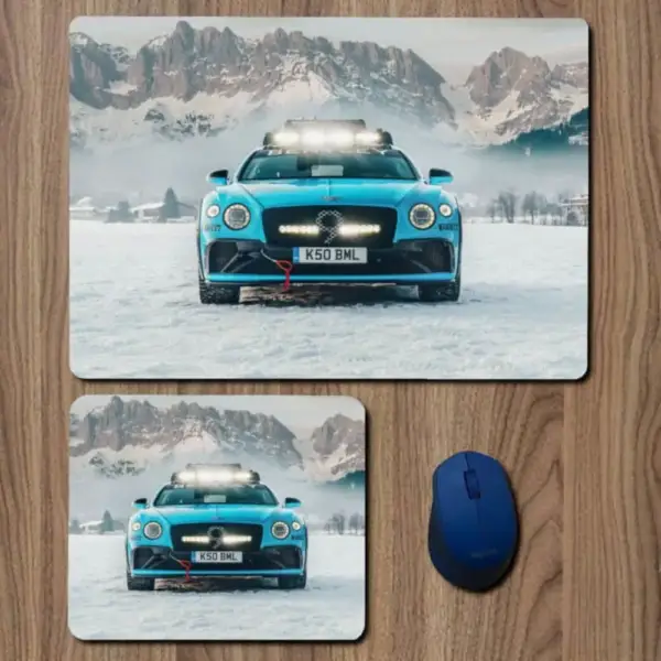 Bentley Mouse Pad, Bentley Continental GT Large Mousepad for Gamers