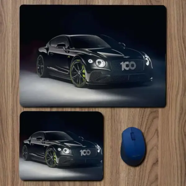 Bentley Mouse Pad, Bentley Continental GT Pikes Peak Large Mousepad for Gamers