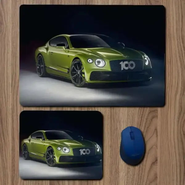 Bentley Mouse Pad, Bentley Continental GT Pikes Peak Large Mousepad for Gamers