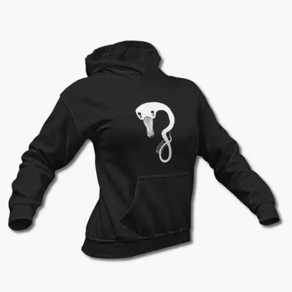 Billie Eilish Hoodie, Billie Eilish Monster Glow In The Dark Black Hooded Sweatshirt