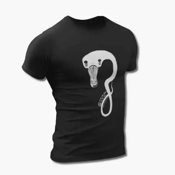 Billie Eilish T-Shirt, Billie Eilish Monster Glow In The Dark Black Tee Shirt