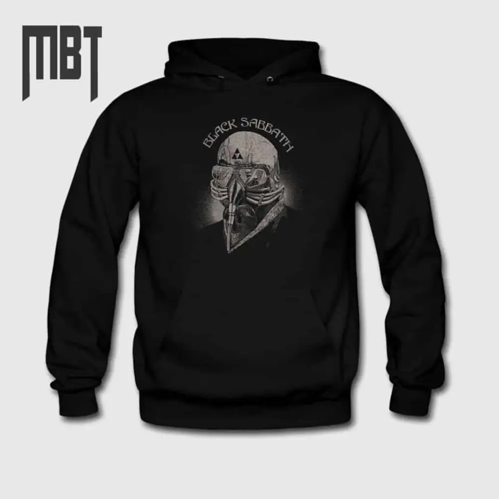Black Sabbath Band Hoodie, Black Sabbath Artwork Hooded Sweatshirt