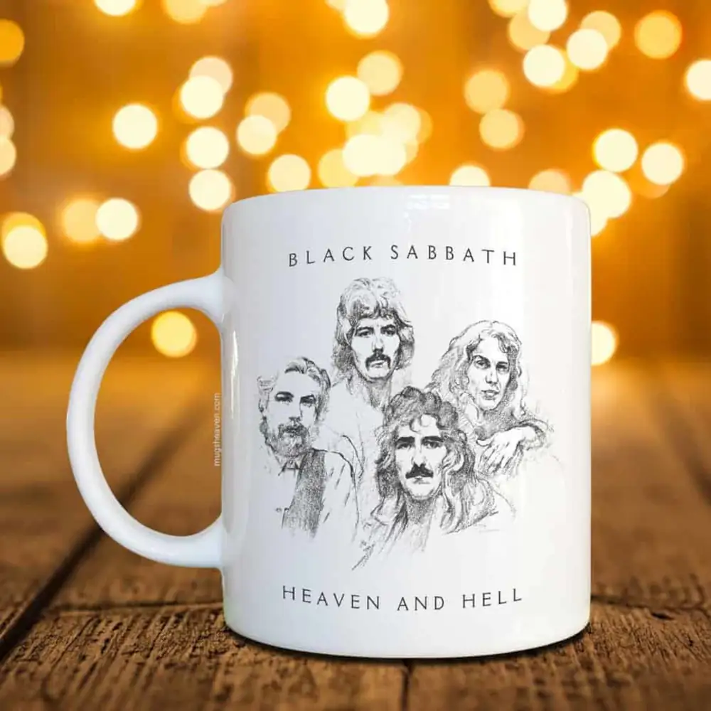 Black Sabbath Mug, Heaven and Hell Coffee Mug